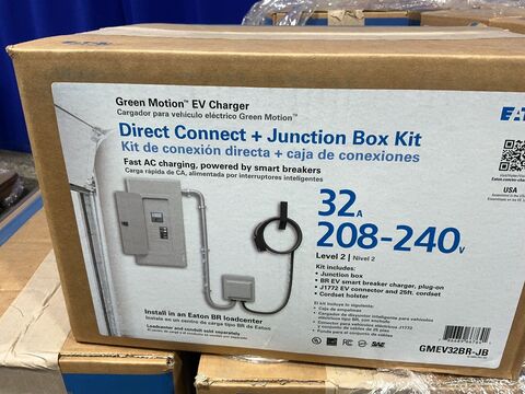 Eaton, Direct Connection and Junction Boxes Kit, Smart Breaker Charger, 32 A, 208-240 Volts - Image 2