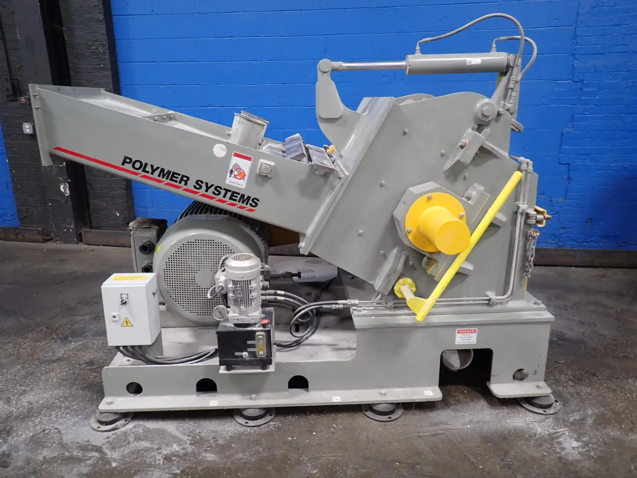 Hosokawa #DGP560-700, Plastic Granulator, 75 KW, 1785 RPM, 460 V., 3PH - Image 4