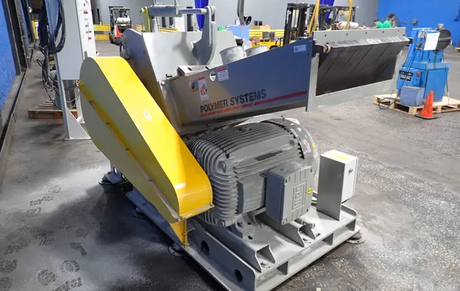 Hosokawa #DGP560-700, Plastic Granulator, 75 KW, 1785 RPM, 460 V., 3PH - Image 8
