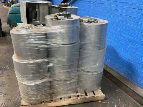 Lau Industries #WH-DD10-8A-.50-CCW-CV, Blower Wheels, 1/3 HP, 1075 RPM, 220/240 V., 1PH - Image 6