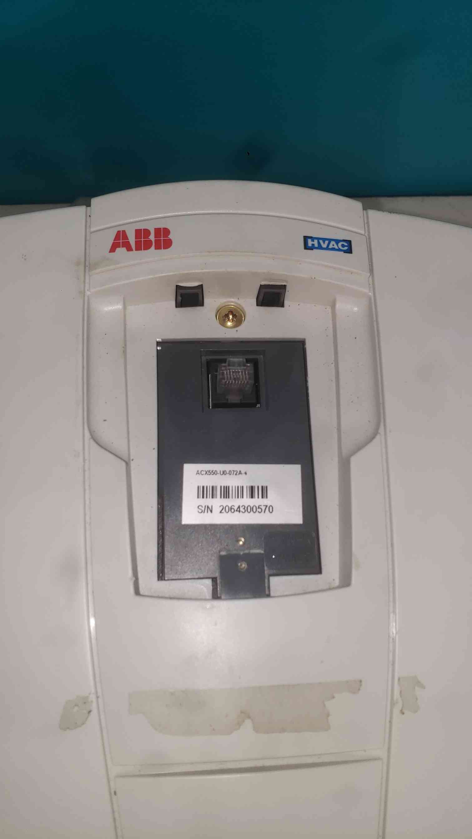 50 HP ABB, ACH550-PD-072A-4, Variable Frequency Drive, 480 V, 3PH, HVAC Disconnect (3 available) - Image 8