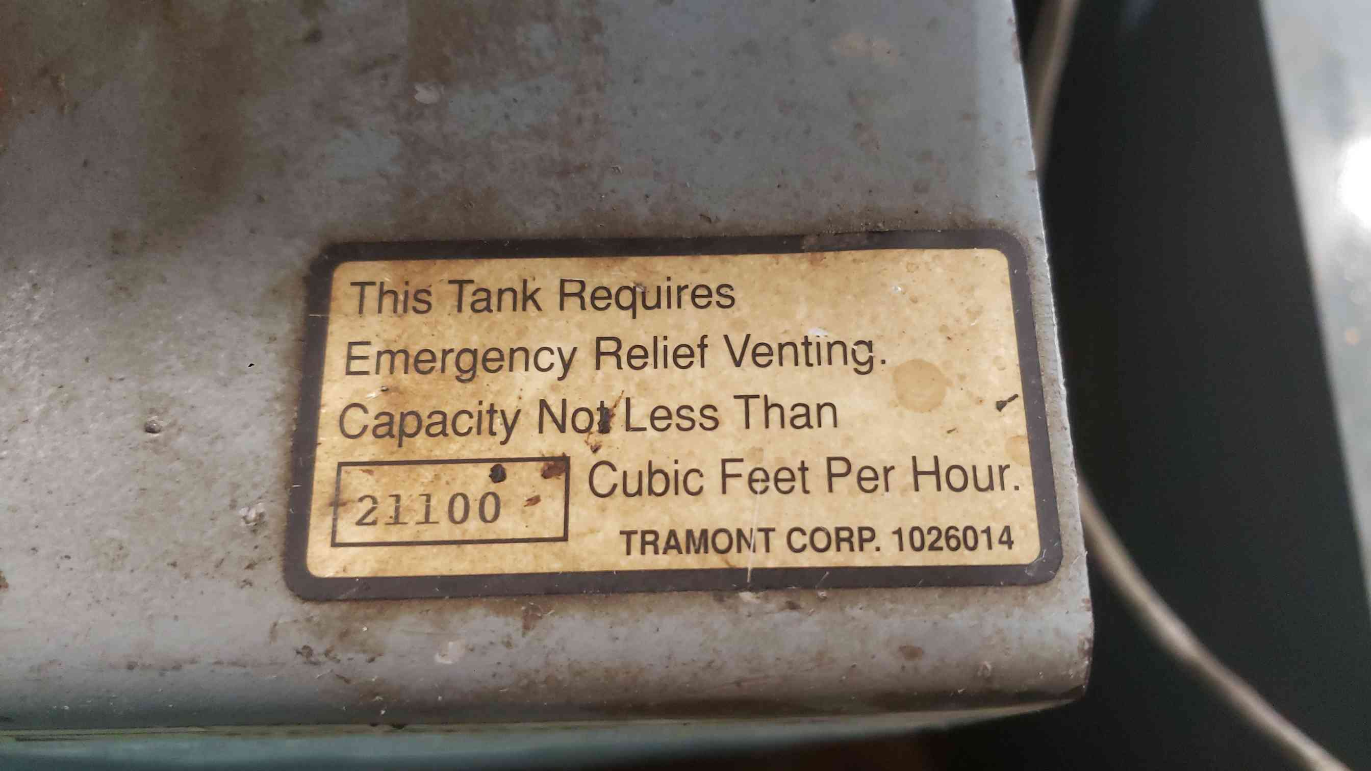 50 Gallon Tramont, TRS-50, Diesel Generator Fuel Day Tank, System 2000 ECM Control - Image 5