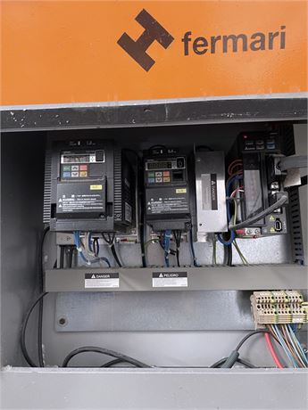 Fermari #ARIA-2B, bevel diamond edge polisher, 63" working width, 4" material thickness, 46° tilt, 6000 RPM - Image 5