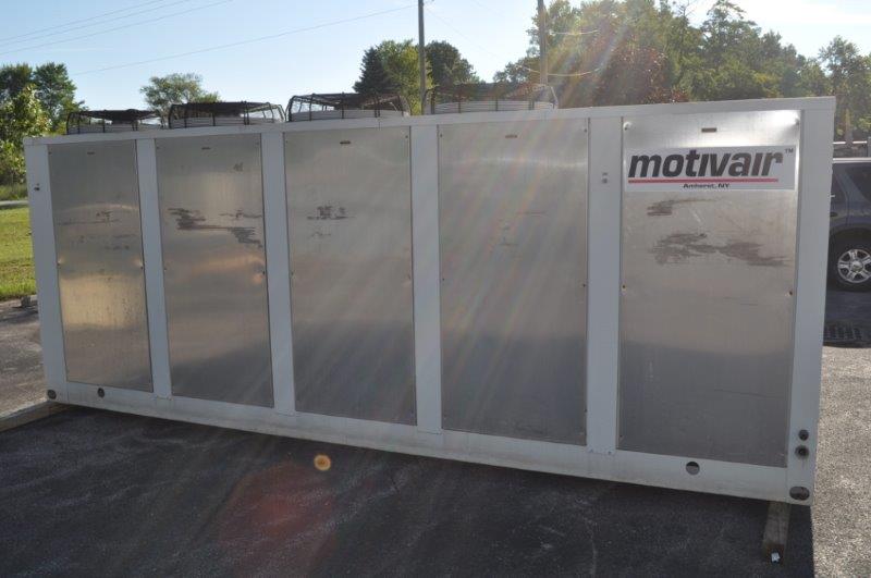 40 Ton, Motivair #MPC-FC-5000-DP, chiller, air cooled, R-22, 8 HP - Image 1