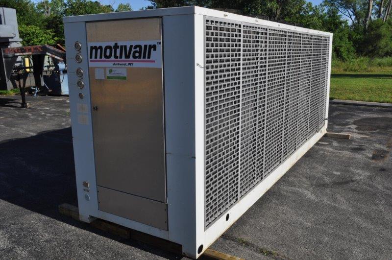 40 Ton, Motivair #MPC-FC-5000-DP, chiller, air cooled, R-22, 8 HP - Image 3