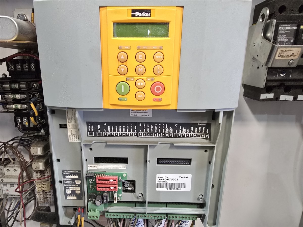 2.5" Davis Standard #25IN25, extruder, 30:1 L/D, 75 HP WEG AC motor, 17.26:1 gearbox ratio, 5 barrel & 5 die - Image 4