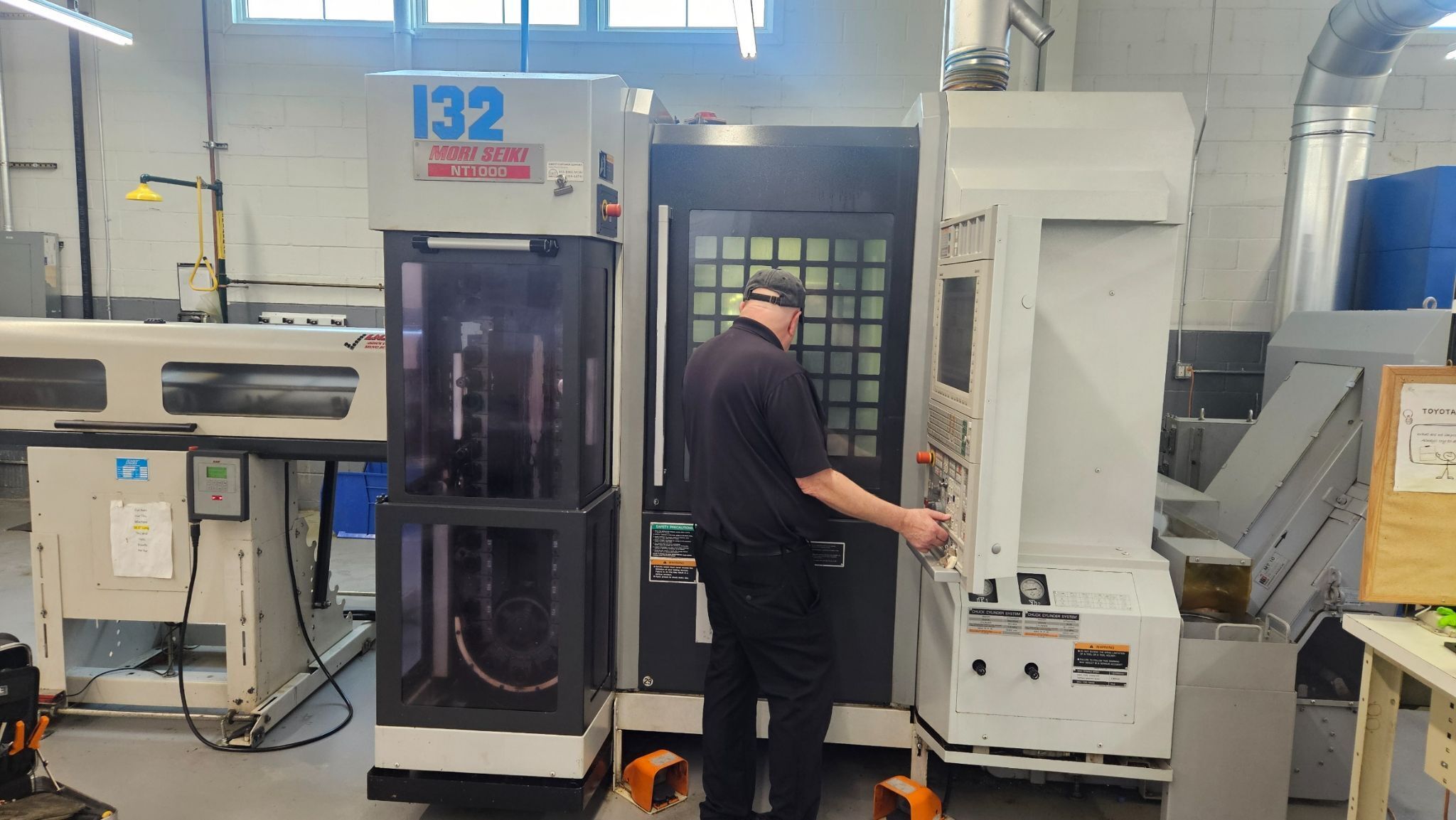Mori Seiki #NT-1000-SZ, CNC mill/turn center, 14.5" turning diameter, 16.6" length, 2" bar, 38 ATC, 12000 - Image 2