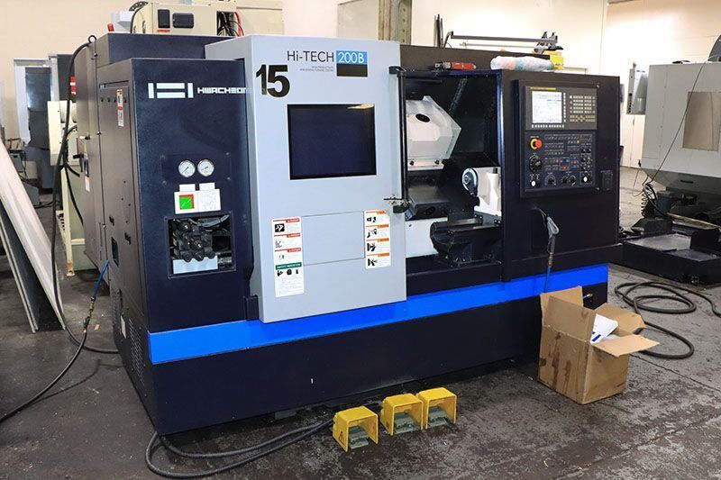 Hwacheon #HI-TECH-200B, CNC turning center, 19.7" swing, 13.8" turning diameter, 15.75" length, 10" chuck - Image 2