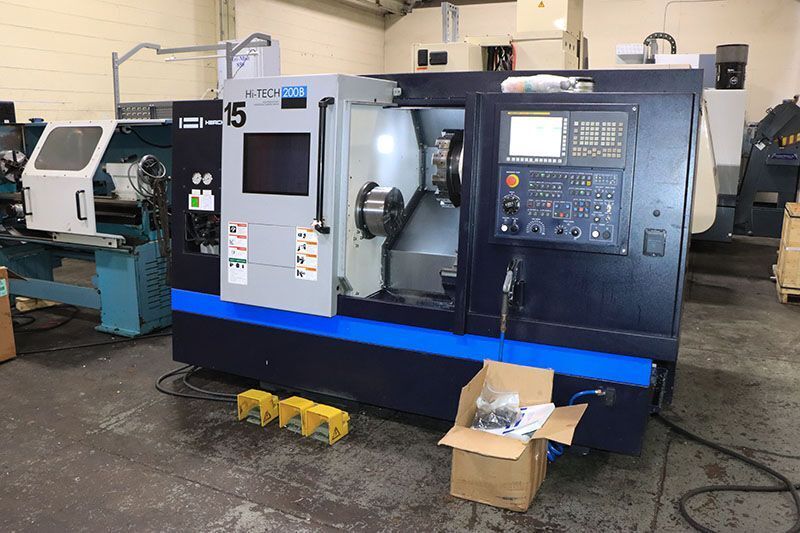 Hwacheon #HI-TECH-200B, CNC turning center, 19.7" swing, 13.8" turning diameter, 15.75" length, 10" chuck - Image 3