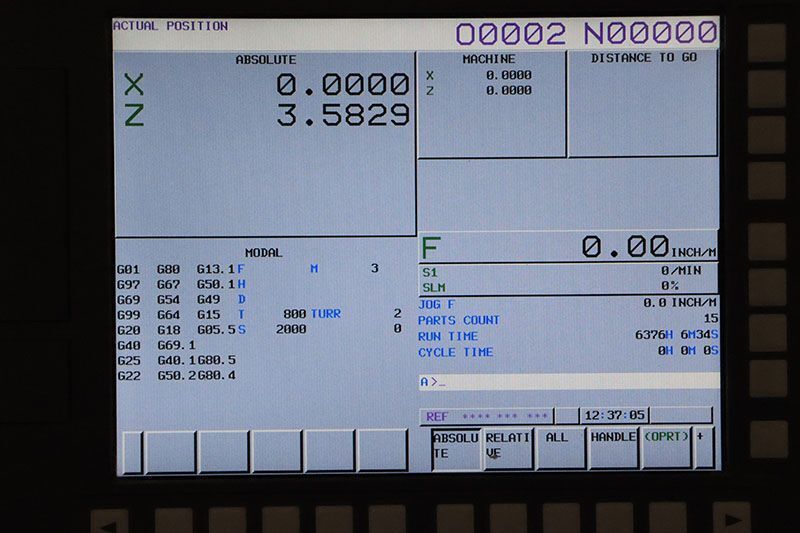 Hwacheon #HI-TECH-200B, CNC turning center, 19.7" swing, 13.8" turning diameter, 15.75" length, 10" chuck - Image 7