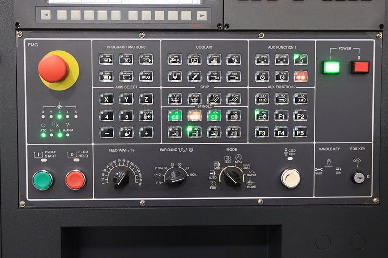 Leadwell #MCV-1300, CNC vertical machining center, 24 automatic tool changer, 51.1" X, 25" Y, 24" Z, 10000 - Image 9