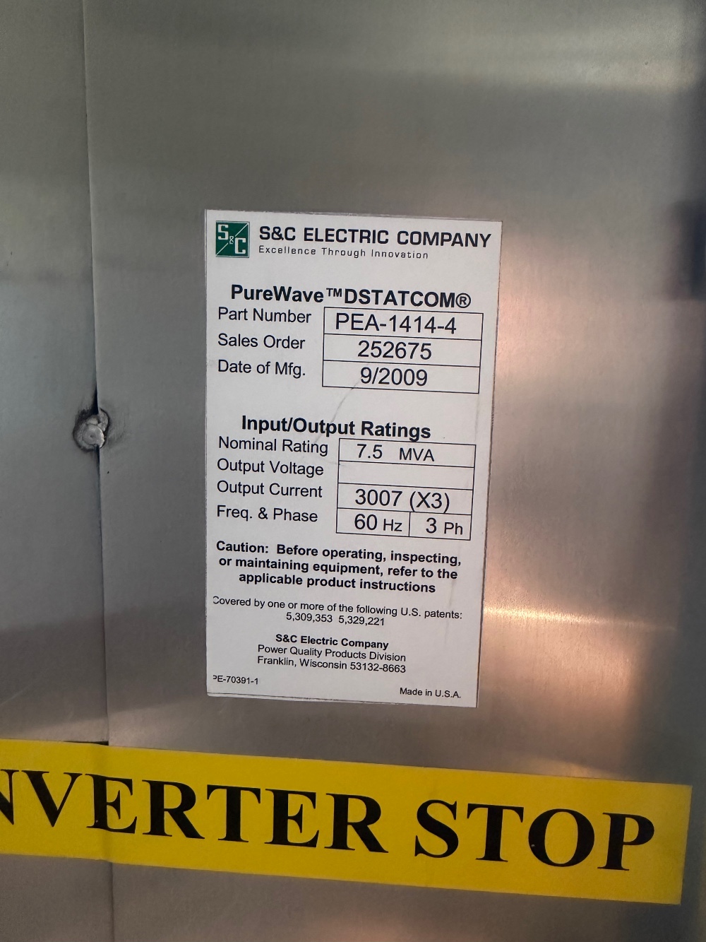 S & C Electric DStatcom, SVG Distribution Static VAR synchronous compensator, reactive power compensation - Image 7