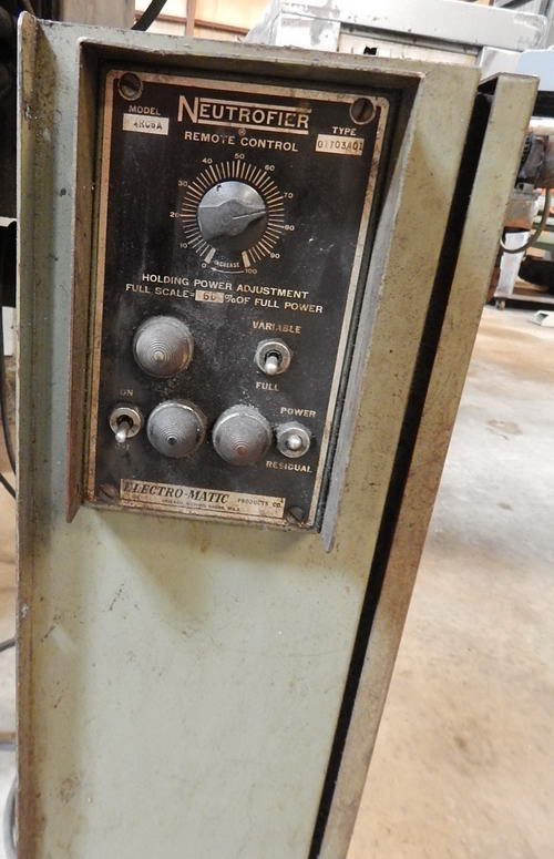 8" x 18" Brown & Sharpe #818, hydraulic surface grinder, 2 HP, coolant, 1977 - Image 6