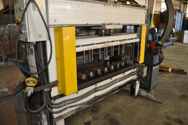 50 Ton, Wainbee #HP3125, H-frame hydraulic press, 8" stroke, 70" x 10" bed, 10 HP - Image 2