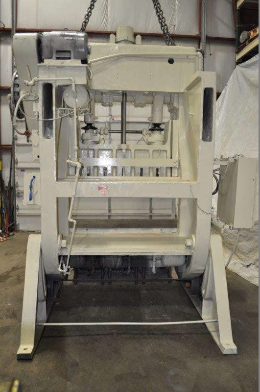 100 Ton, Bliss, double crank gap press, 6" stroke, 17" Shut Height, 40 SPM,air clutch & brake - Image 3