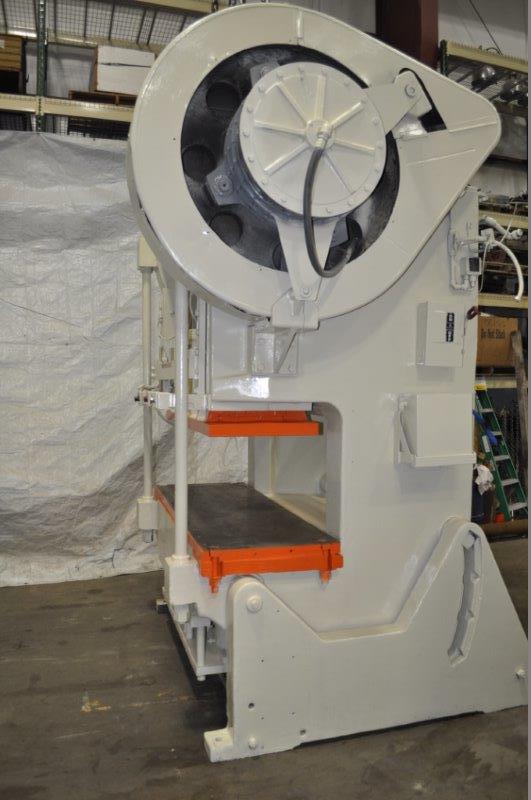 100 Ton, Bliss, double crank gap press, 6" stroke, 17" Shut Height, 40 SPM,air clutch & brake - Image 5