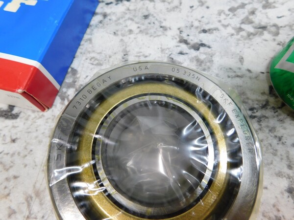 NEW SKF Explorer Angular Contact Bearing, 7310 BEGAY, Made in USA, NEW - Image 3
