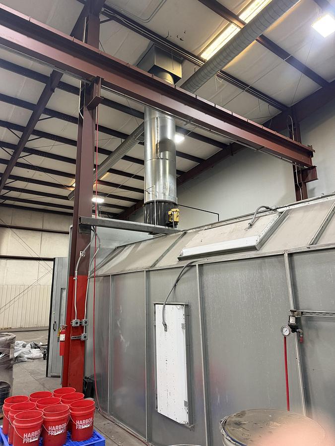 Standard Tools & Equipment #Sure-Cure-AMU, Paint Booth & Batch Curing Oven, 160°F max. bake temperature, 14' - Image 6