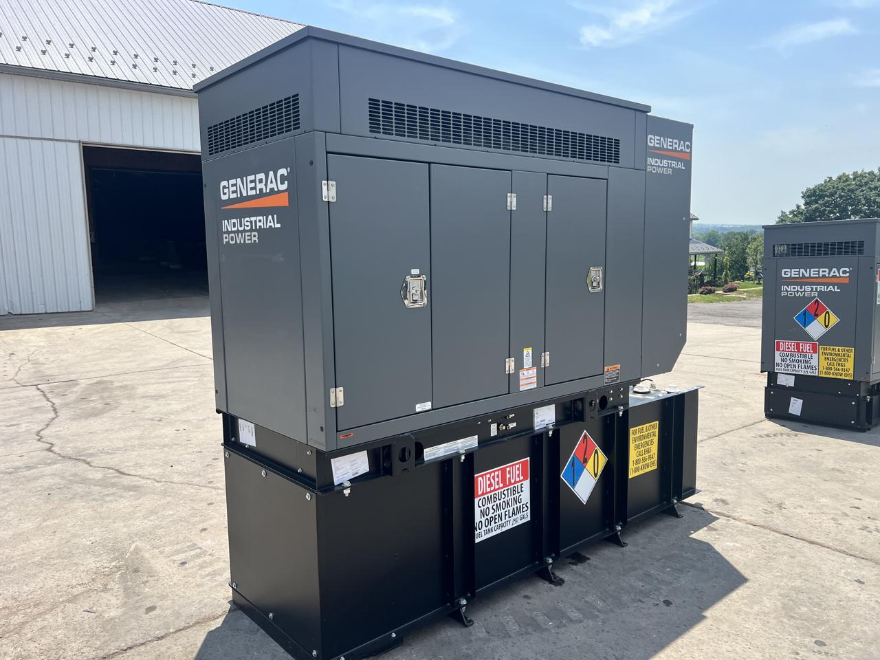 30 KW Generac #SD30, Diesel Generator Set, 120/208 Volts, 1800 RPM, 125 amp circuit breaker, 3PH, 2021 - Image 4
