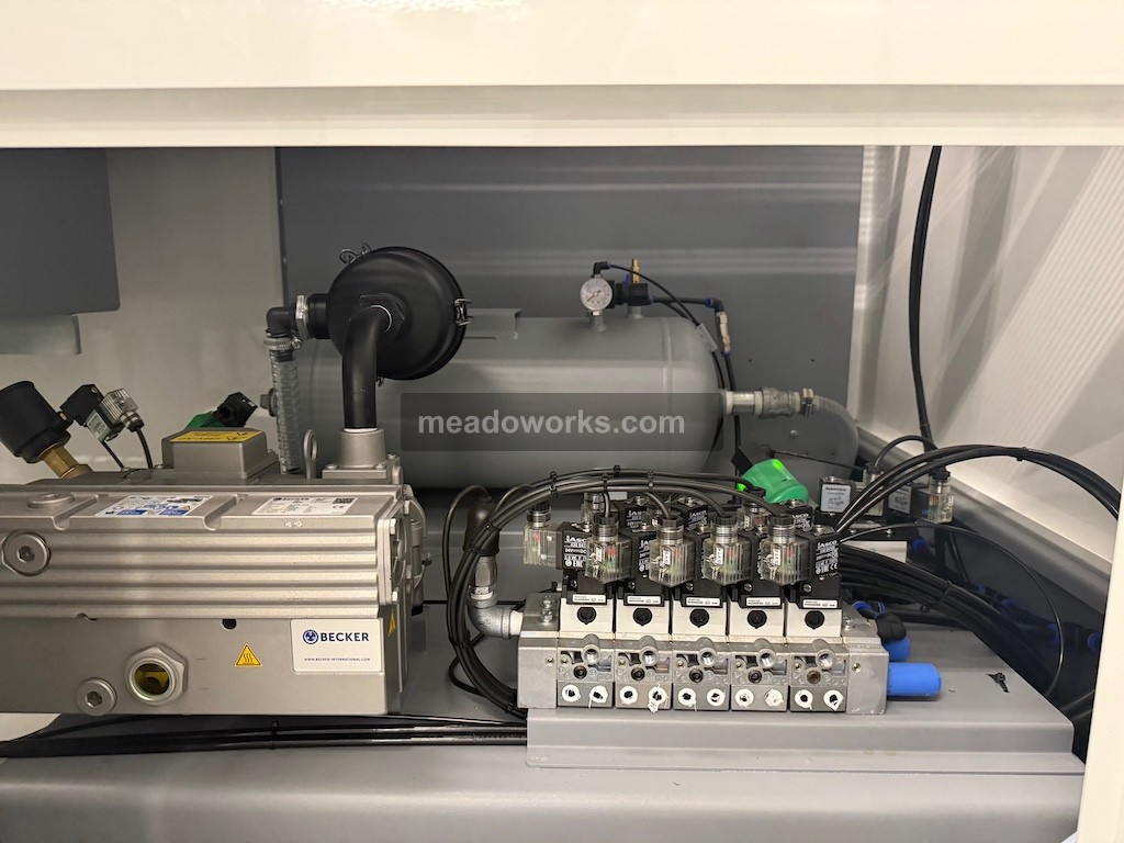 Formtech #TF686, Thermoforming Machine, (9) rolls of MedPet 90 medical grade PET material, Formtech roller - Image 2