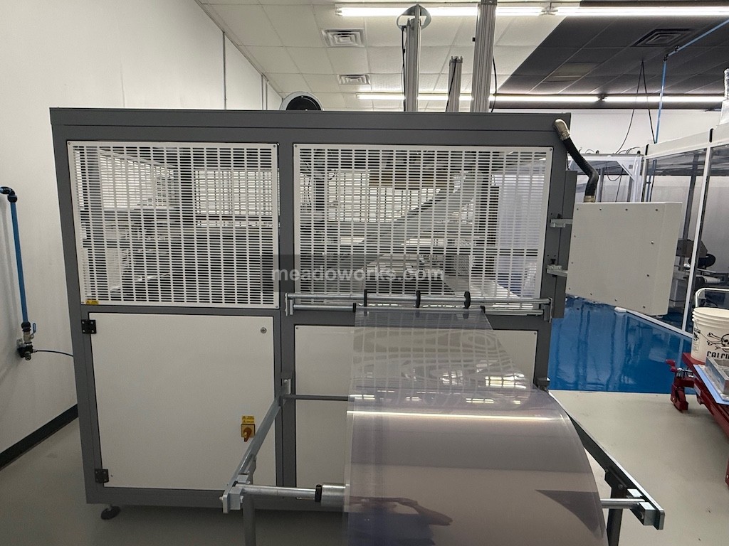 Formtech #TF686, Thermoforming Machine, (9) rolls of MedPet 90 medical grade PET material, Formtech roller - Image 5