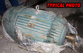 150 HP 1775 RPM General Electric #5K447BK2671, Frame 447TS, TEFC, 2300 Volts - Image 1