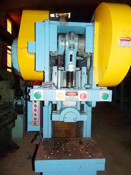 55 Ton, Heim #5GA-BG, gap frame press, 6" stroke, 15-1/2" Shut Height, 60 SPM,air clutch & brake - Image 2