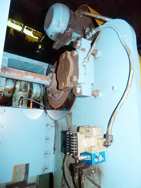 55 Ton, Heim #5GA-BG, gap frame press, 6" stroke, 15-1/2" Shut Height, 60 SPM,air clutch & brake - Image 5