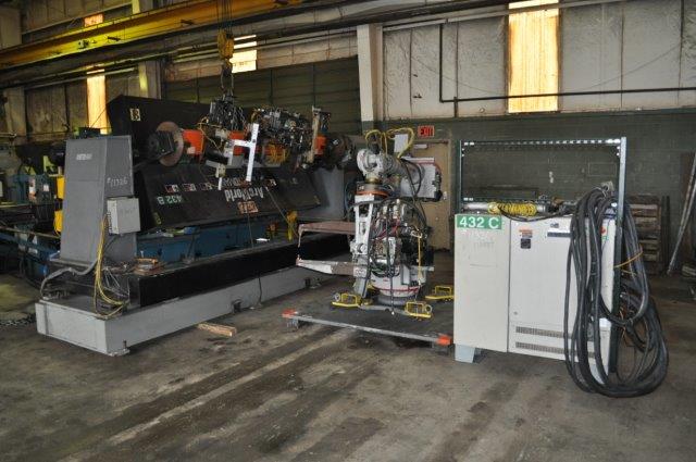 Arcworld Yaskawa Motoman robotic spot welding cell, 1999 - Image 1