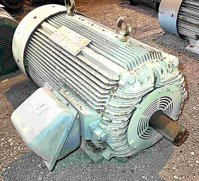 100 HP 1142 RPM Siemens, Frame 26EG5010Z, TEFC, 460 Volts - Image 1