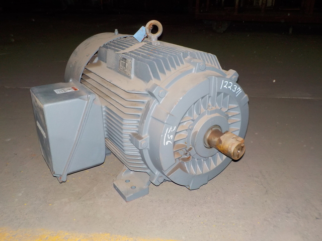 125 HP 1180 RPM Siemens, Frame 445TS, TEFC, 460 Volts - Image 1