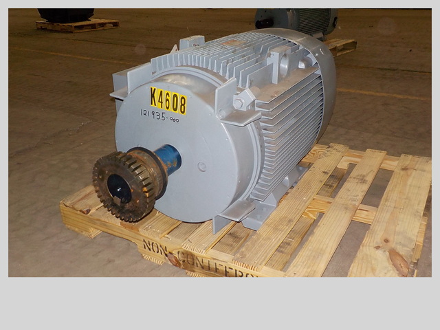 150 HP 1190 RPM General Electric #5K445BL391, Frame 445T, TEFC, 460 Volts - Image 2