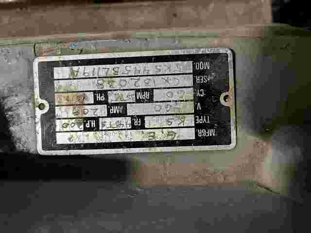 200 HP 3575 RPM General Electric #5RS445BL119A, Frame 445TS, TEFC, 460 Volts - Image 2