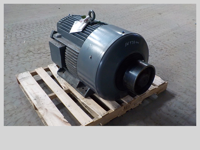 40 HP 820 RPM Louis Allis, Frame 444T, TEFC, 460 Volts, Never Used - Image 2