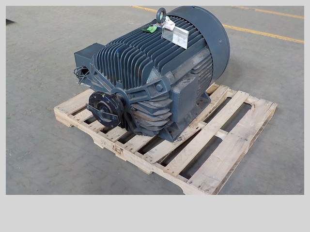 40 HP 820 RPM Louis Allis, Frame 444T, TEFC, 460 Volts, Never Used - Image 3