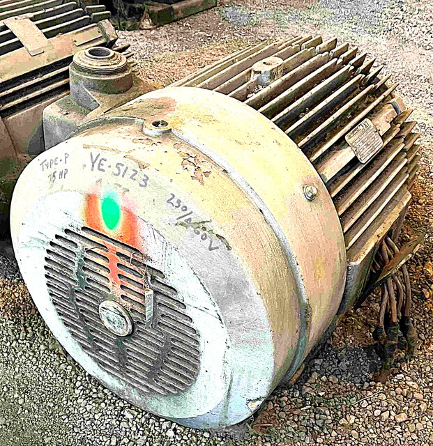 75 HP 1180 RPM Reliance #IMA489122G1-VE, Frame 405TCZ, TEFC, 230/460 Volts - Image 2