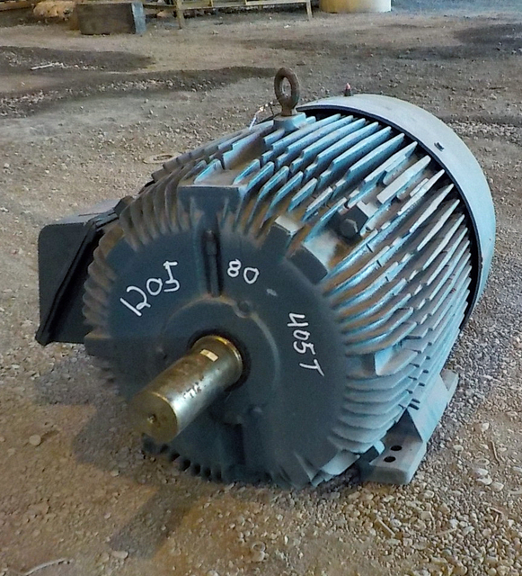75 HP 1185 RPM Reliance, Frame 405T, TEFC, 460 Volts - Image 2