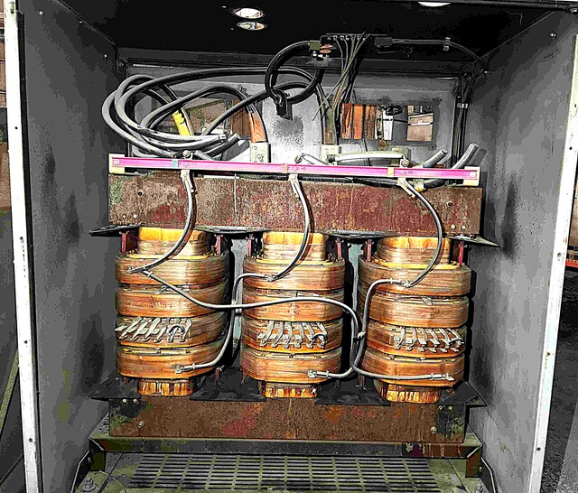 500 KVA 12,470 Primary, 460/266 Secondary, General Electric, Dry Type Transformer, 3 Phase - Image 2