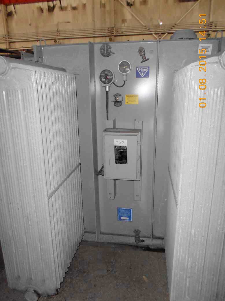 2500/3125 KVA 13,800 Primary, 2400Y/1386 Secondary, Cooper, Indoor Power Transformer, 3 Phase - Image 2