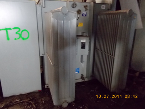 2500/3125 KVA 13,800 Primary, 2400Y/1386 Secondary, Cooper, Indoor Power Transformer, 3 Phase - Image 3