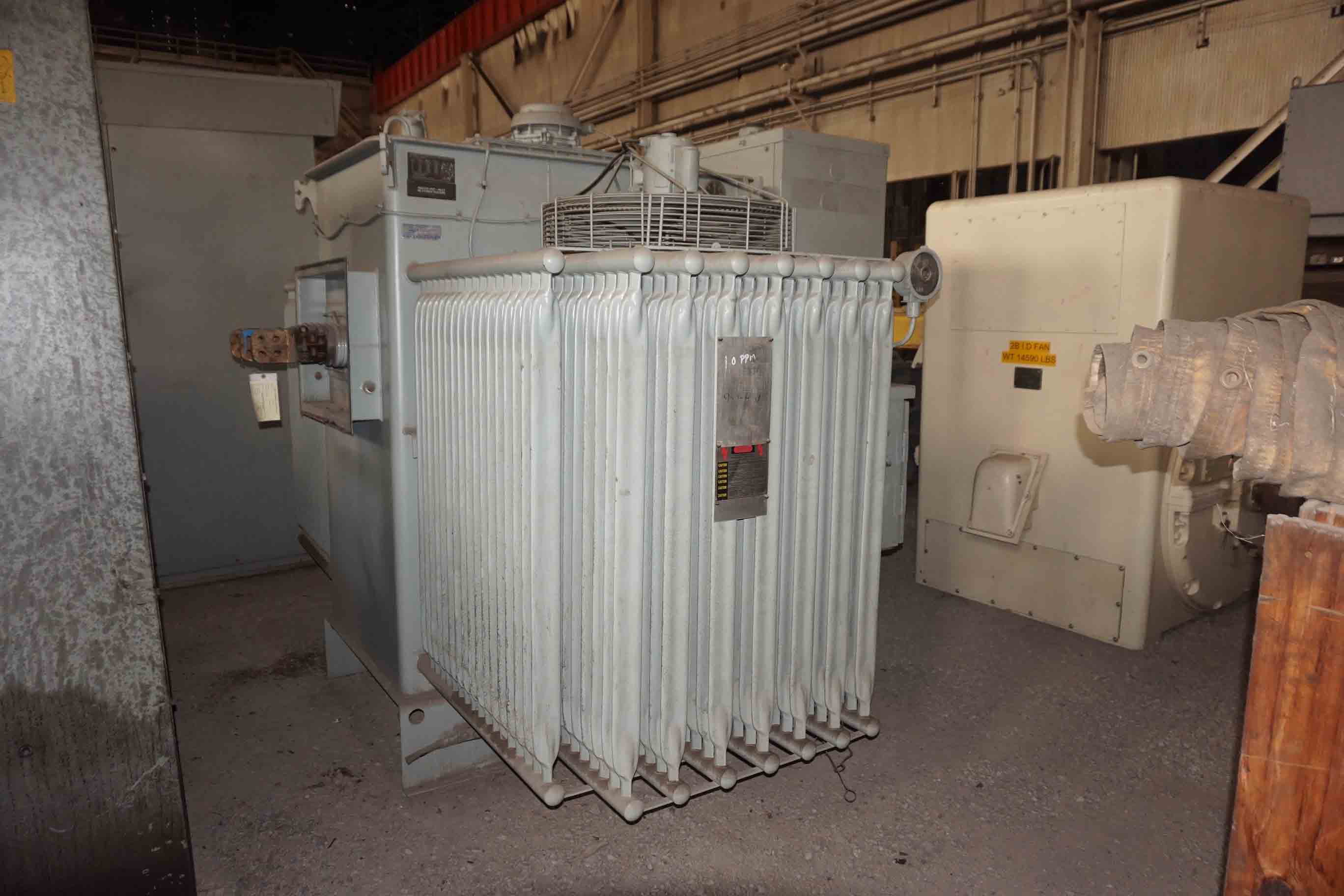 2500/3500 KVA 6900 Primary, 480 Secondary, ABB, Indoor Power Transformer - Image 3