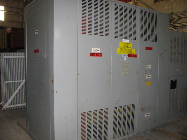 2500 KVA 6900 Primary, 480Y/277 Secondary, Siemens, Indoor Unit Substation, 3 Phase - Image 3