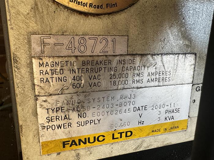 Fanuc, ArcMate 120I, 6-Axis Articulated Robot, 16 Kg Payload, 1542 mm Reach, RJ3 Controller, 2000 (2 - Image 6