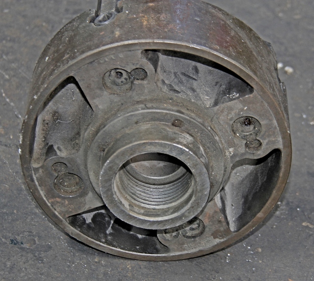 Union #518, 10" Independent 4-Jaw Lathe Chuck, 2 7/8" x 5 TPI Spindle - Image 6
