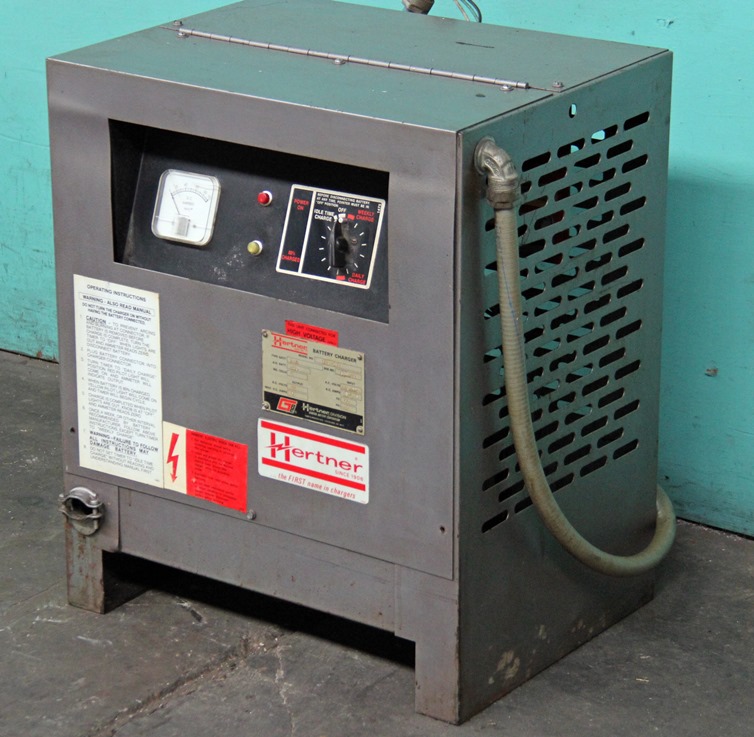 Hertner #SE6-450, 12 volt lead/acid battery, 6-Cell, 110/120 Volts, 1 phase - Image 3