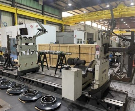 40000 lb. Schenck #H60, 94" diameter, 32' length, 40HP, reconditioned w/new EasyBalance electronics - Image 1
