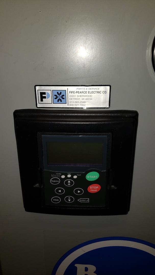 Eaton #BAC01524B1K9P6, Adjustable Frequency Drive, 480 Volts, 30 Amps (2 available) - Image 2
