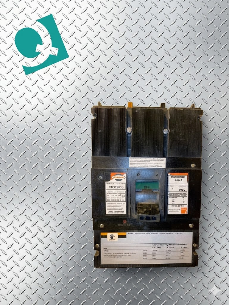 1200 Amps, Horizon Systems, CK31200S, 600 Volts, Circuit Breaker (14 available) - Image 1