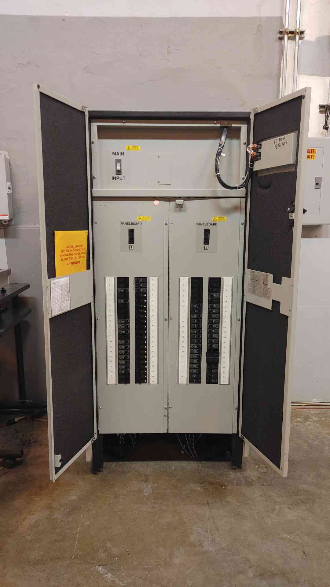 75 KVA Liebert #PPA075C, PDU, 480 x 208 Volts - Image 6