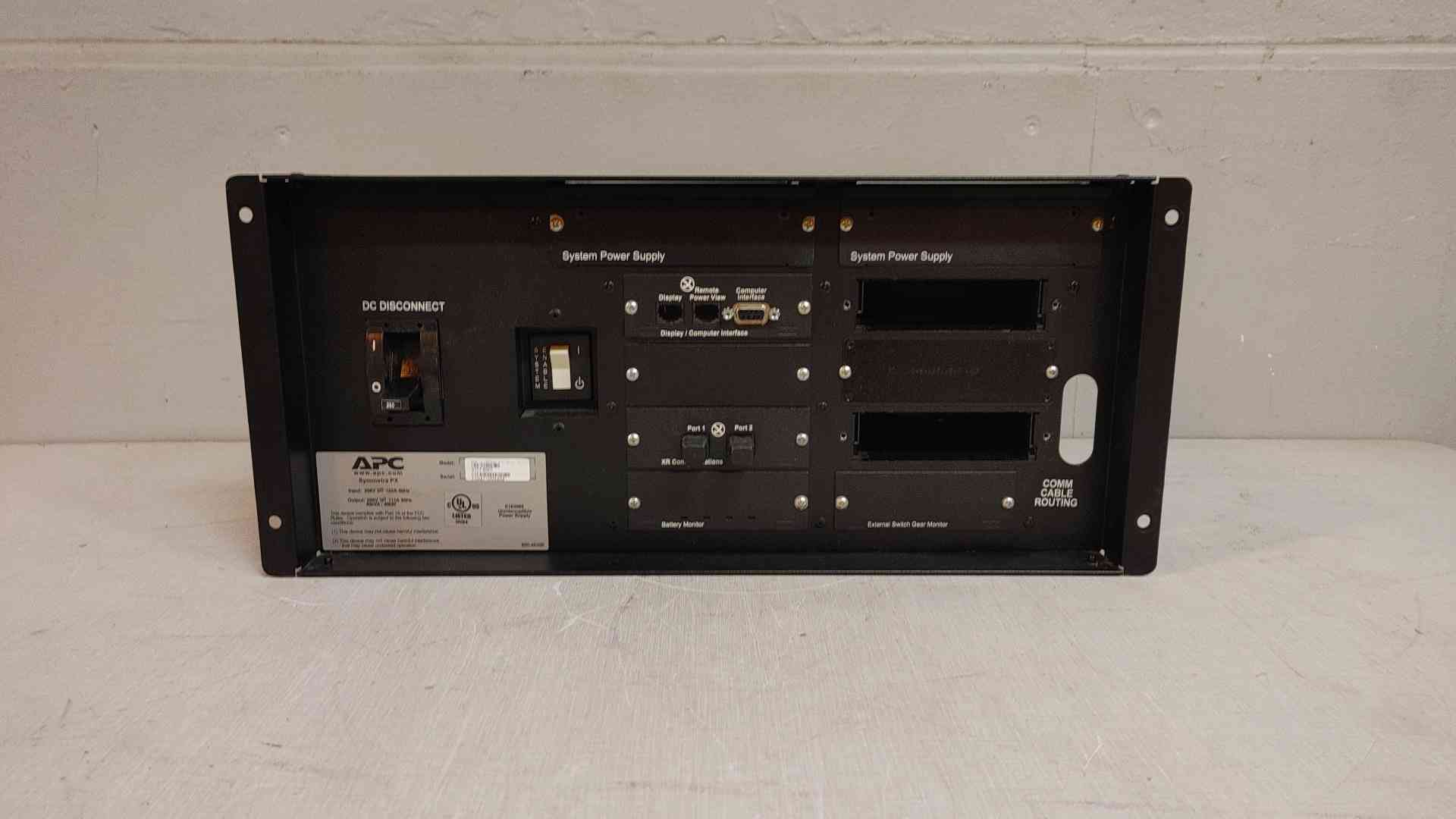 40.0 KVA APC Symmetra PX #SYCF40KF, uninterruptible power supplies System Power Supply Chassis, 208 Volts - Image 2